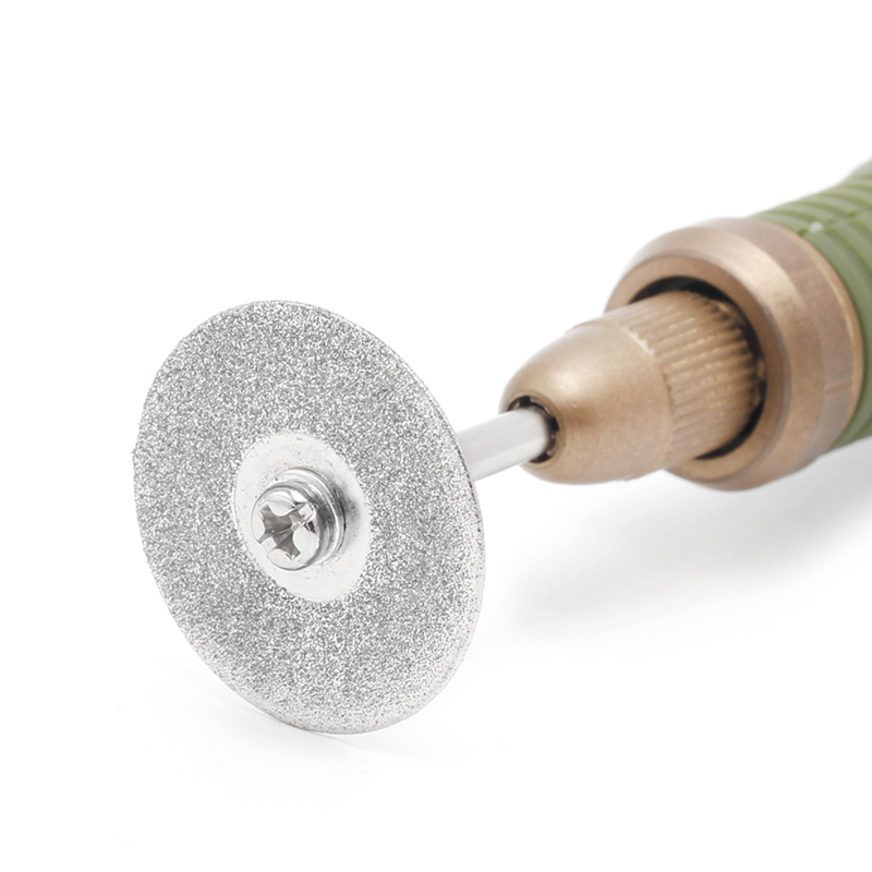 Discos corte diamonte para ferramenta rotativa, haste para broca corte 50mm com 5 peças, 2021