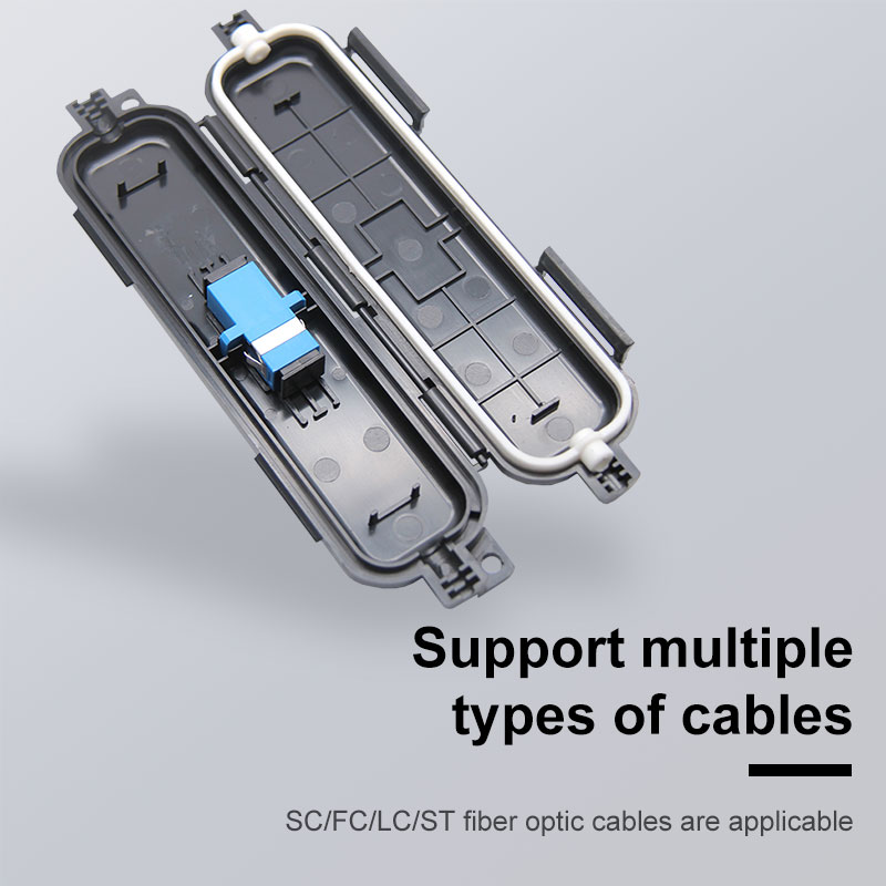 ONTI 10 шт. FTTH Drop коробка для защиты оптического волокна Кабель Rotection коробка с SC Тип адаптера Водонепроницаемая защищенная коробка