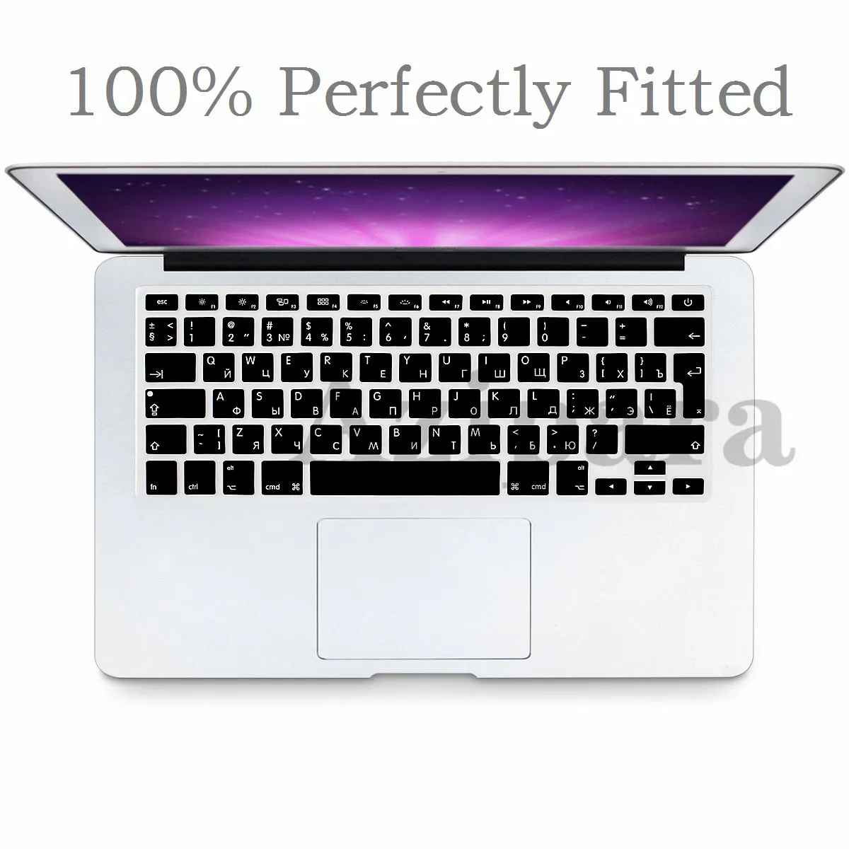 ソフトスキン Macbook Air 13 2020 Pro 13 15 Pro 14 Pro 16 2020 2021 M1 ロシア EU US キーボードカバー A2337 A2338 A2442 シリコン