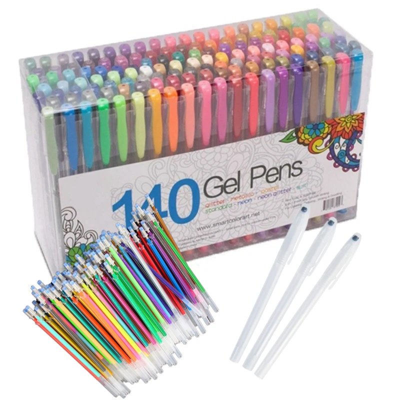 1.0Mm 100 Màu Bút Bi Huỳnh Quang Nạp Lại Chữ Màu Sắc Bút Êm Mực Tranh Graffiti Bút Học Sinh Sinh Viên Văn Phòng Phẩm 04116