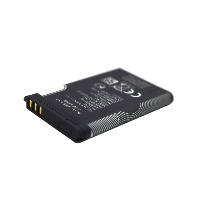 Аккумулятор 3,7 в, 1020 мА · ч, 1 шт., BL-5C, BL5C, BL 5C, для Nokia 2112, 2118, 2255, 2270, 2280, 2300, 2600, 2610, 3125, 3230