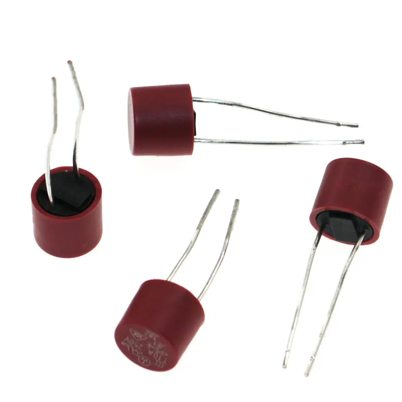 50pcs/Box 382 Blow Cylindrical Fuse 0.5A 1A 1.25A 2A 3.15A 4A 5A 6.3A 8A 10A Amp For LCD TV Power PCB Round Insurance Tube Kit