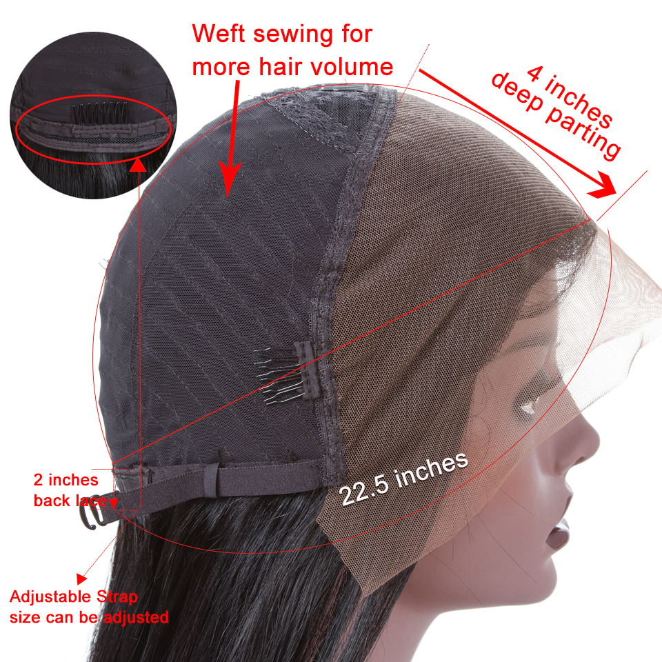 Miss Rola 13x4 Lace Front Echthaarperücken Brasilianisches Remy Haar 100 % Echthaar Körperwelle Perücke Lace Frontal Perücke mit Babyhaar