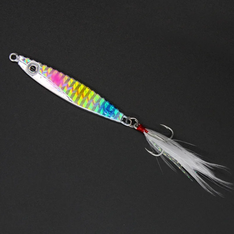 1 Chiếc Con Quay Kim Loại Jig Mồi Câu Cá 4.5-7.5Cm 7-30G Chìm Cứng Nhân Tạo Mồi Dẫn cá Wobbler Cá Chép Pike Câu Mồi