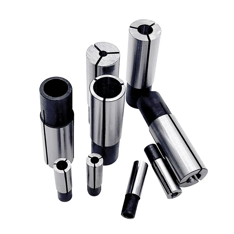 1 pièces 1/2 1/4 1/8 3.175 6.35 12.7 CNC adaptateur pince tige CNC routeur outil adaptateurs support fraise Conversion mandrin