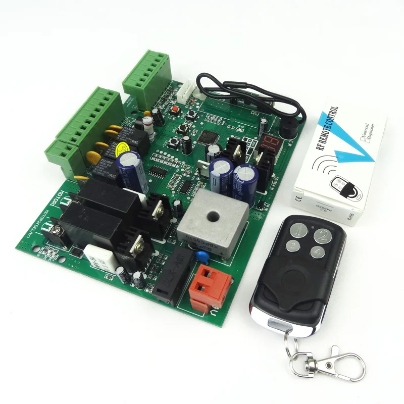 Placa PCB de tipo Universal para abridor de puerta oscilante, Panel automático de 24V, sistema de centro de Control inteligente