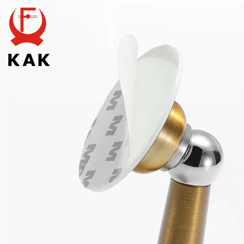 Kaku Thép Không Gỉ Từ Doorstop Không Bấm Lỗ Chống Gió Chặn Cửa Treo Tường Tầng Gắn Cửa Giá Đỡ Cửa phần Cứng