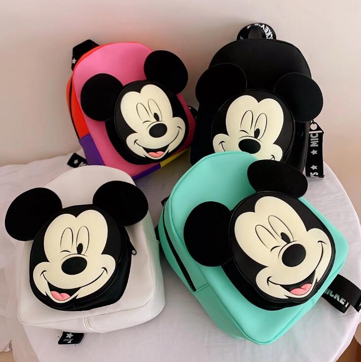 Disney Mickey Minnie Maus Cartoon Kinder Tasche Kleinkind Junge Mädchen Mickey Maus Donald Duck Druck Rucksack Kinder Mädchen Schul