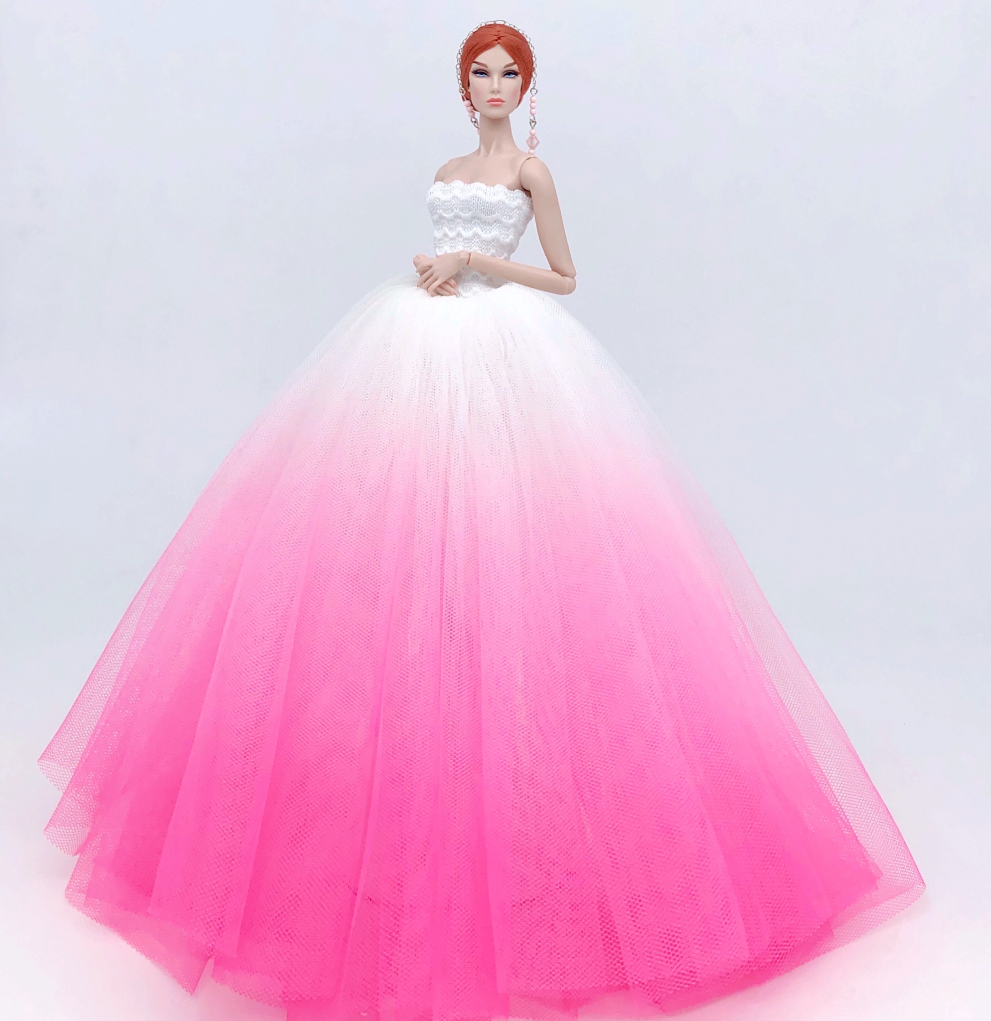 Чехол для куклы Барби, одежда, платье принцессы, свадебное платье невесты, аксессуары для bjd 1/6, игрушки, украшения для дома