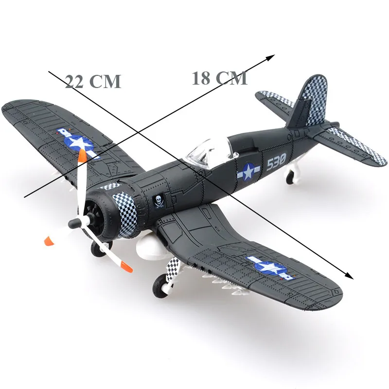 22 ซม.4D ของเล่น DIY Fighter ประกอบบล็อกอาคารเครื่องบินทหารชุดแขน WW2 เยอรมนี BF109 UK Hurricane Fighter