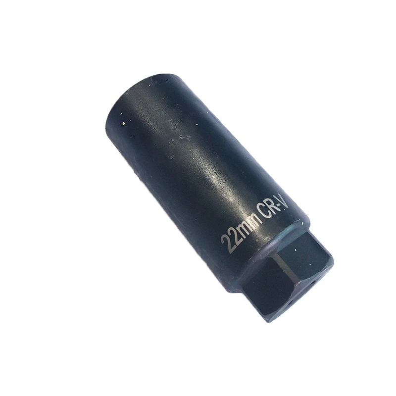 Preto CR-V aço 22mm oxigênio 02 sensor soquete 3/8 "drive unidade quadrada lambda ferramenta removedor ferramenta manual