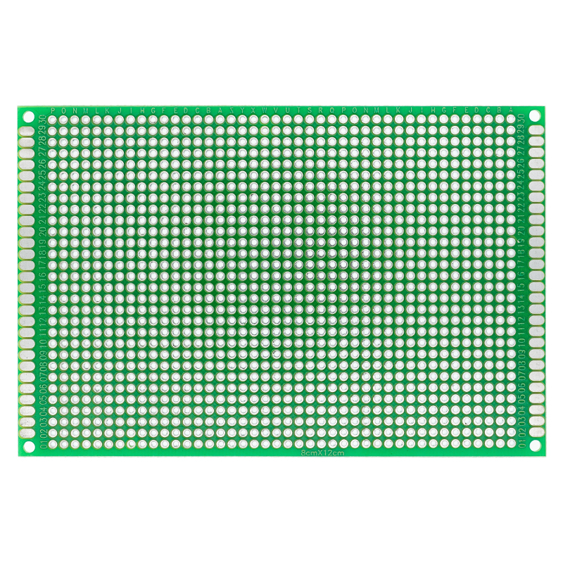 Double Side PCB 2.54mm FR-4 7x9 6x8 5x7 4x6 3x7 2x8 12x8cm 9x15cm Diy Universal Printed Circuit PCB Board Protoboard 6*8 5*7