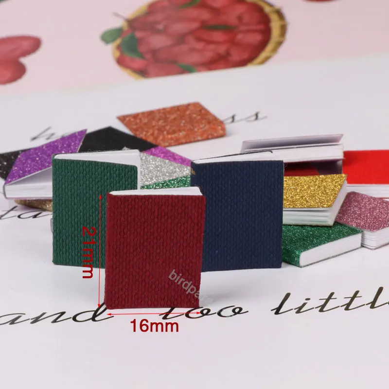 Mini Boek Livre Note Sách Đồ Chơi Mô Hình Thu Nhỏ Vật Dụng Điều Nhà Búp Bê Đồ Nội Thất Accessorie Cho Búp Bê Barbie Ob11 Bjd 1/12 Búp Bê Nhà