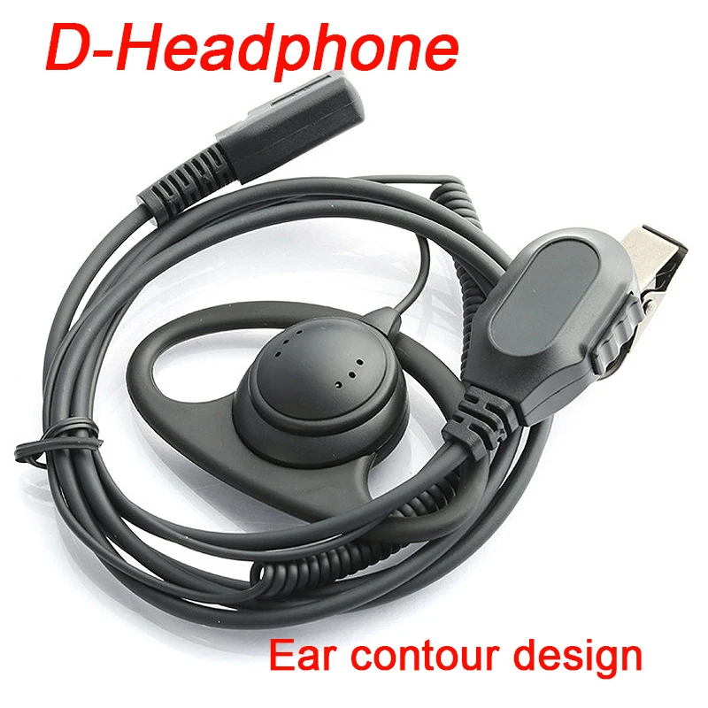 Наушники с микрофоном Ptt K, рация, гарнитура с разъемом для KENWOOD Baofeng BF888s UV5R Wouxun TYT Puxing, двусторонняя радиосвязь