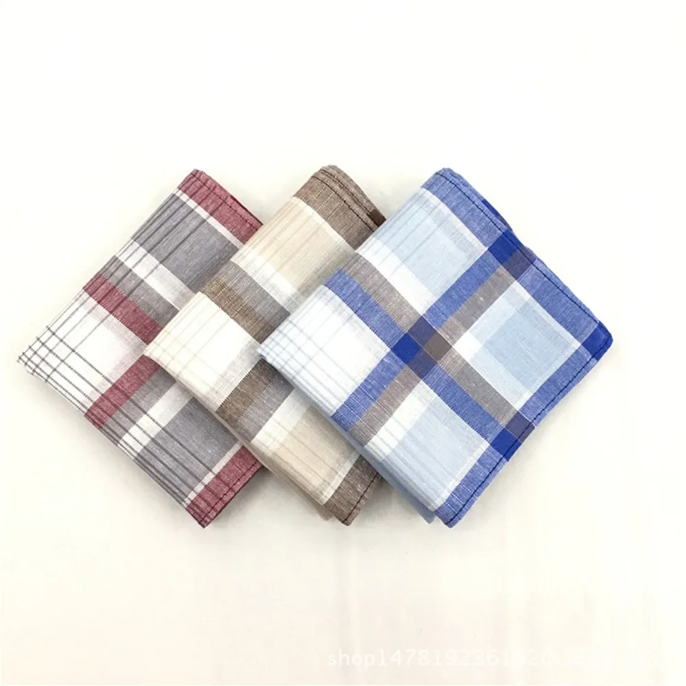 5ชิ้น/ล็อตสแควร์ Multicolor ลายสก๊อตผู้ชายผู้หญิงพ็อกเก็ตสำหรับงานแต่งงานธุรกิจหน้าอกผ้าเช็ดตัวผ้าเช็ดตัวผ้าพันคอ38*38ซม.
