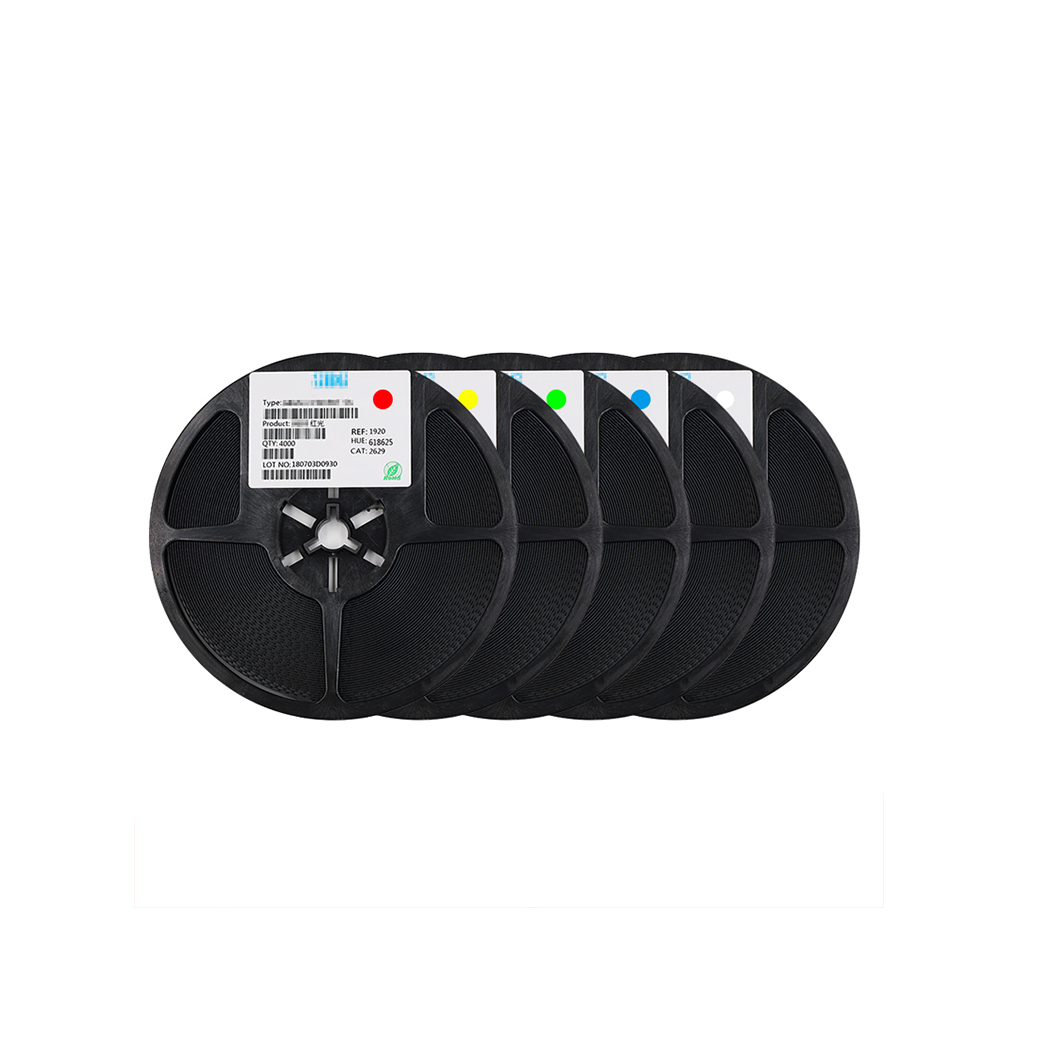 100 sztuk/partia 1206 0805 0603 0402 SMD Led czerwony żółty zielony biały niebieski pomarańczowy dioda emitująca światło woda wyczyść dioda LED zestaw