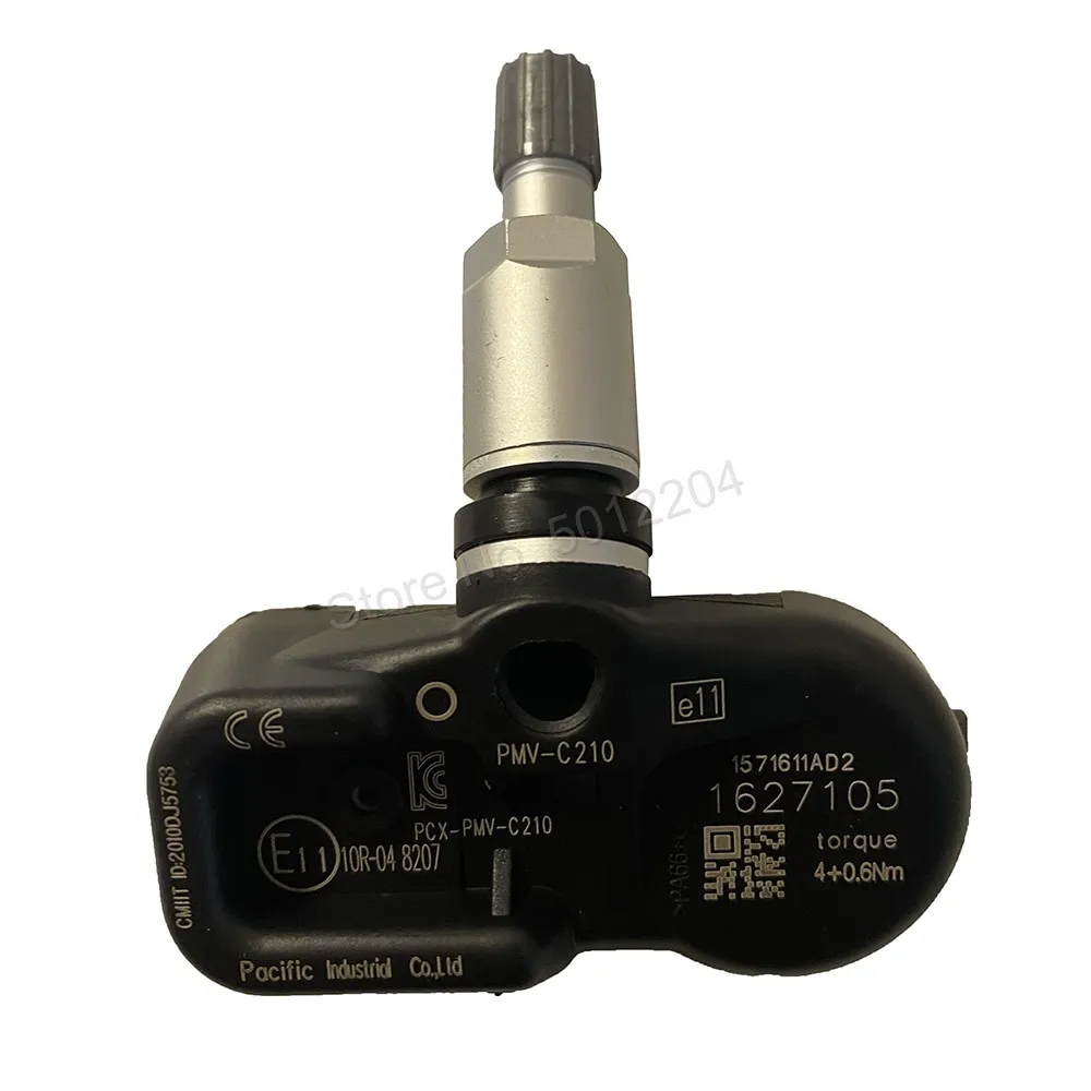 Para 2014-2016 Toyota Fortuner Corolla 433MHz PMV-C210 TPMS Sensor de presión de neumáticos 42607-02031 42607-30070 42607-02030 42607-42021
