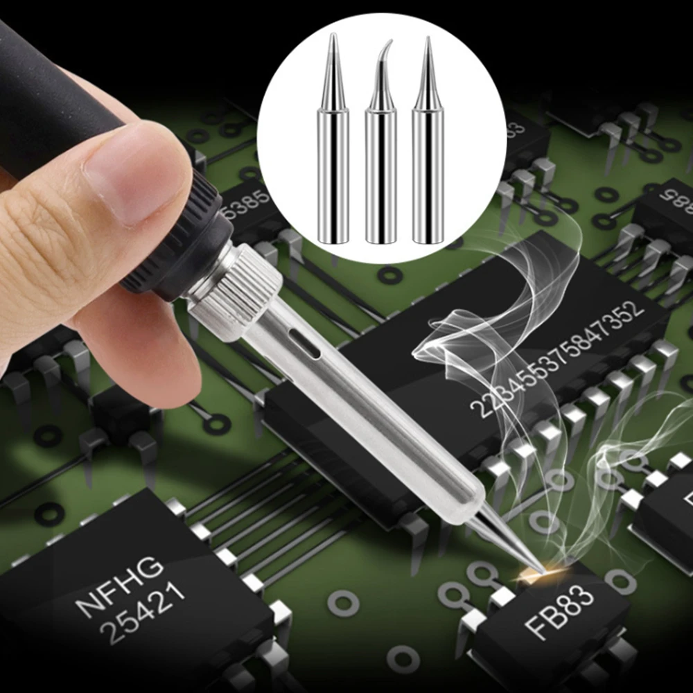 5 Cái Tôi + B + K + 2.4D + 3C Hàn Đồng Nguyên Chất 900M Hàn Đầu bộ Bên Trong Nóng Đồng Trần Điện Mỏ Hàn Đầu