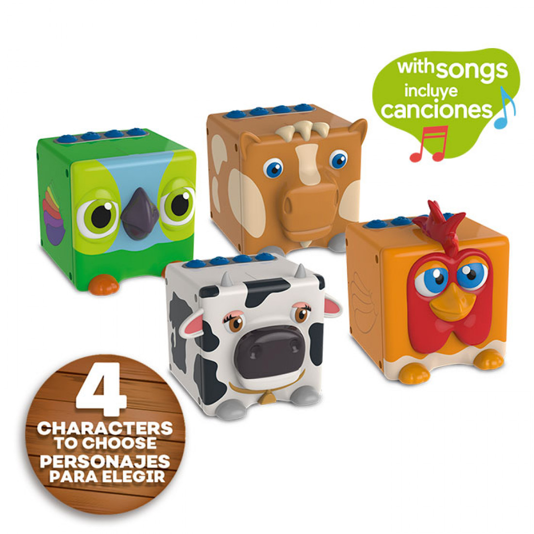 Беспроводная Bluetooth-Колонка La Granja De zненон с животными, портативный электронный музыкальный плеер, звуковая коробка для детей, подарок