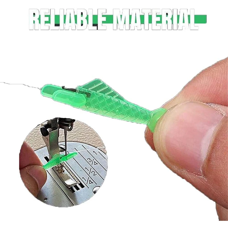 1/3/10 Cái Cá Loại Tự Động Kim Threader Vòng Dây Đơn DIY Threader May Máy Thêu kim Đơn Giản Nhanh Threader