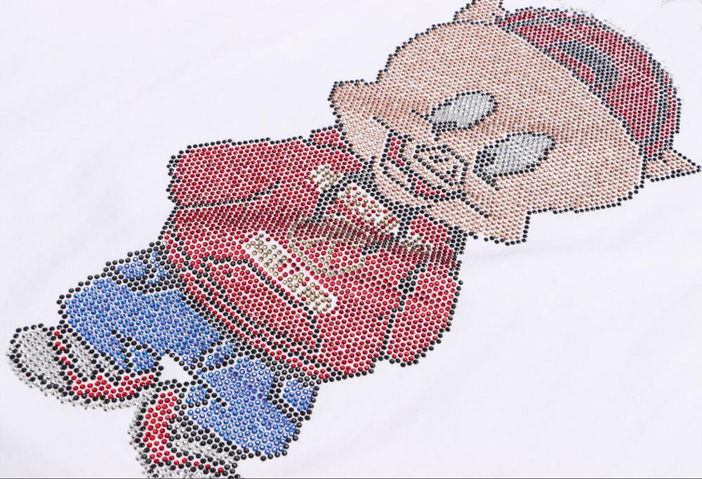 Celana pendek pria Rhinestones celana Harem Anime pria celana pria polos bor panas pas