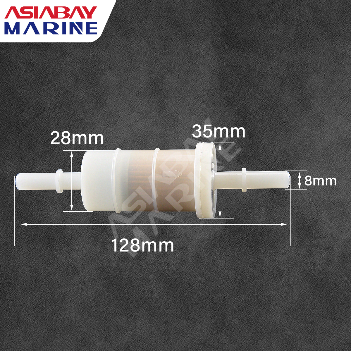 8mm 5/16インチ 燃料フィルター 水銀マリン船外機クイックシルバー 35-用 879885 Q35- 879885 T 30-400hp ガス水分離器
