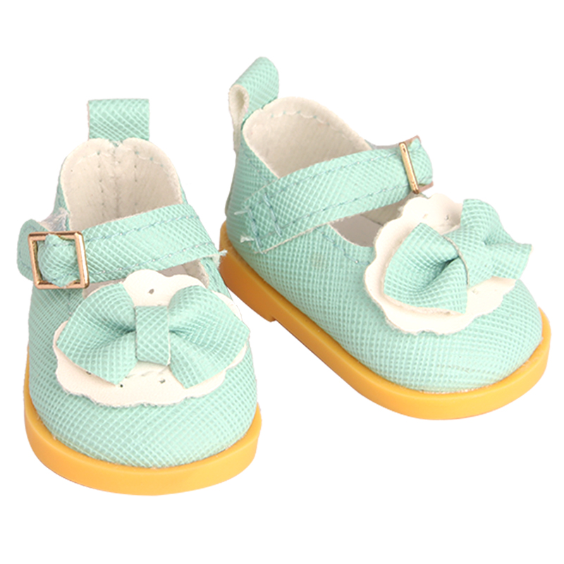 Sapatos de boneca de algodão de 5 cm cabem 20 cm 14 polegadas bonecas 10 cores couro do plutônio rendas mini sapatos de boneca para bdj russo diy bonecas artesanais