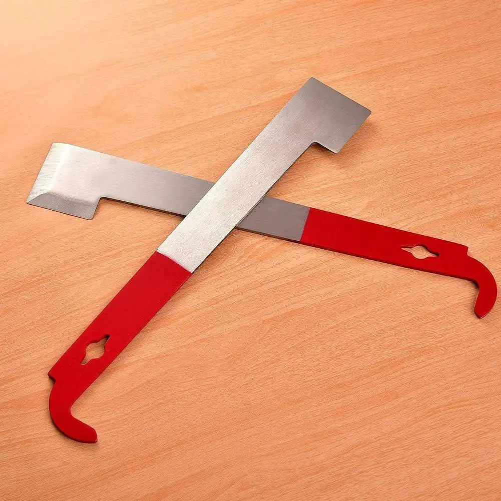 27Cm Nuôi Ong Thép Không Gỉ J Hình J-Loại Dụng Cụ Ong Đa Năng Móc Dụng Cụ Cong Đuôi Đỏ Tổ Ong Cạp Nuôi Ong u4K6