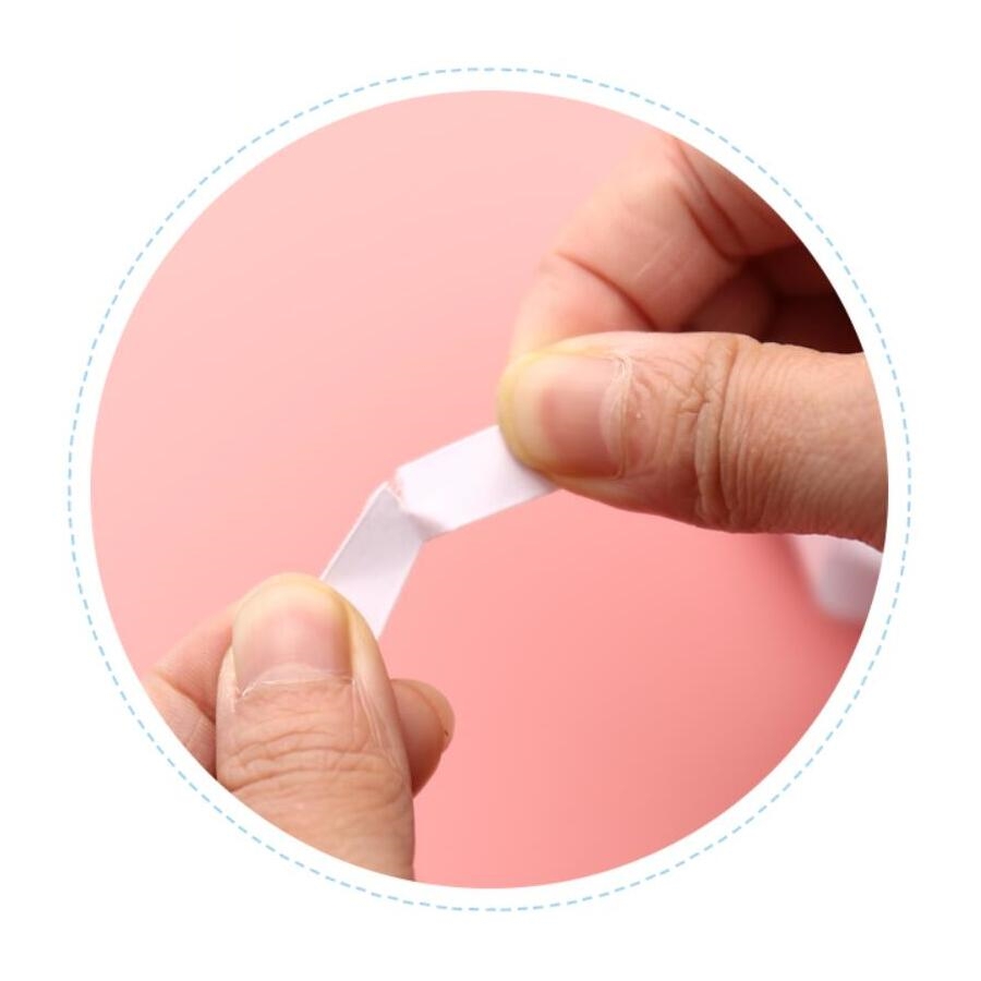 YX 両面テープ超強力両面強力な手引き裂く粘着テープ取付固定パッド粘着紙 10 メートル