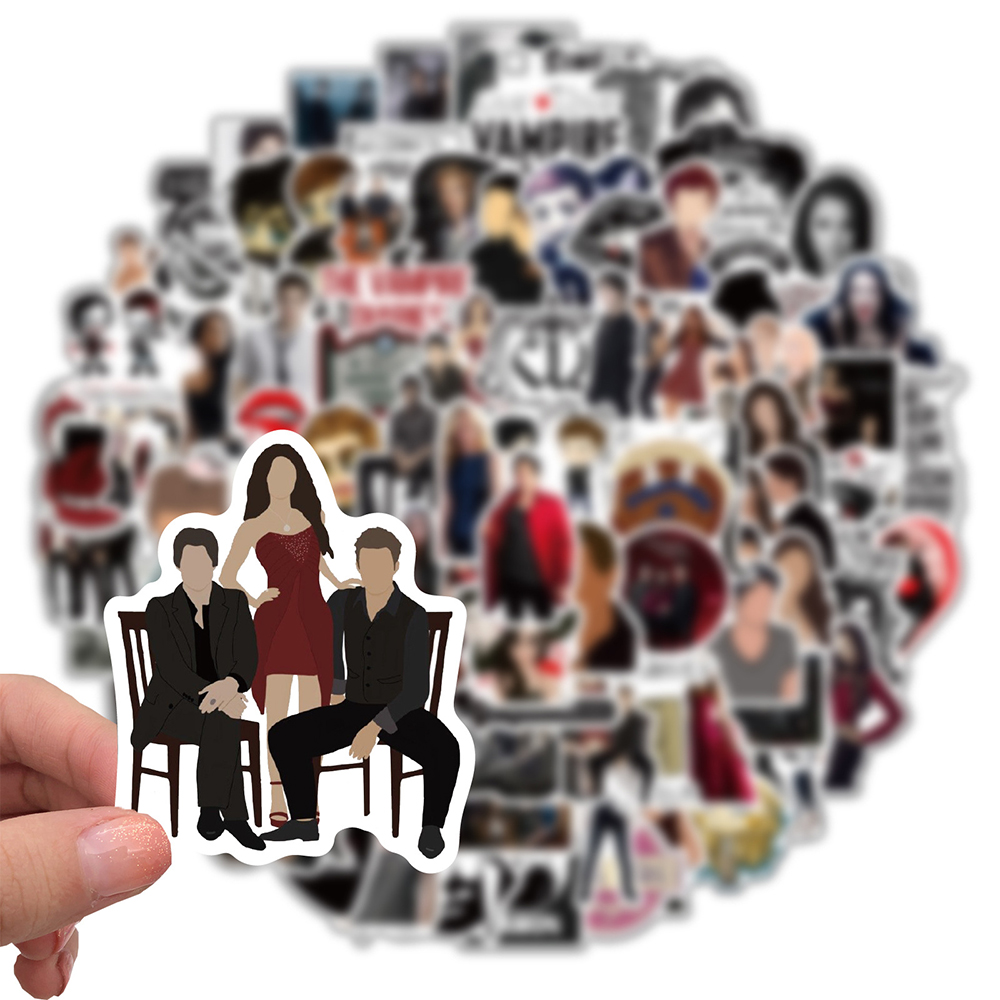 10/30/50/100 Viên Ma Cà Rồng Nhật Ký Chương Trình Truyền Hình Decal Dán DIY Laptop Hành Lý Ván Trượt Đàn Guitar máy Tính Xách Tay Miếng Dán Điện Thoại Đồ Chơi Trẻ Em