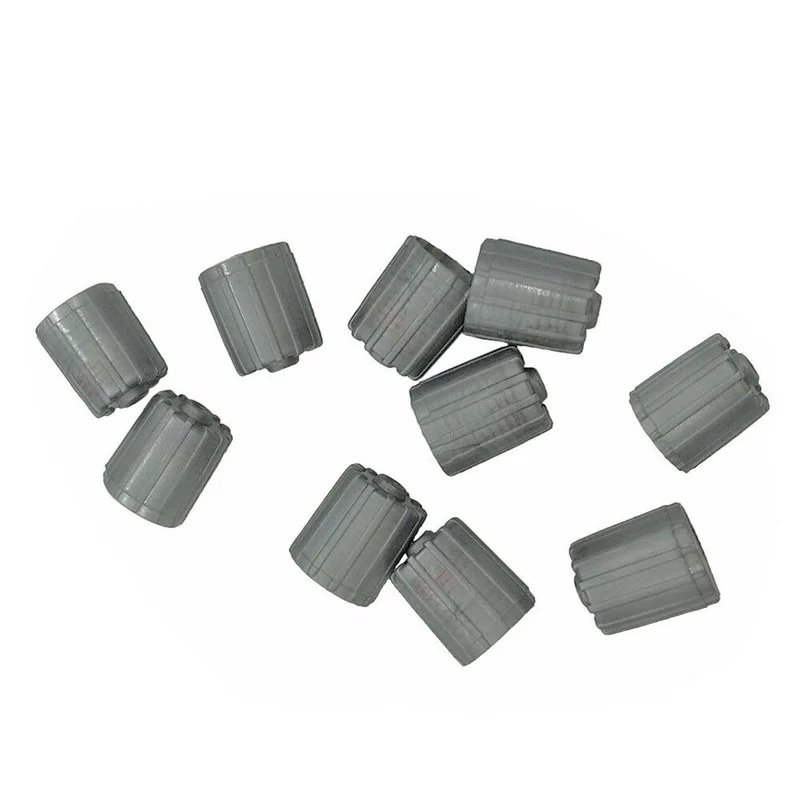 10 Chiếc Xám Sáng Tạo Bắt Sóng Lốp Van Thân Mũ TPMS Lốp Xe Nắp Có Gioăng Đa Năng Nylon Bên Ngoài Các Bộ Phận Xe Ô Tô phụ Kiện