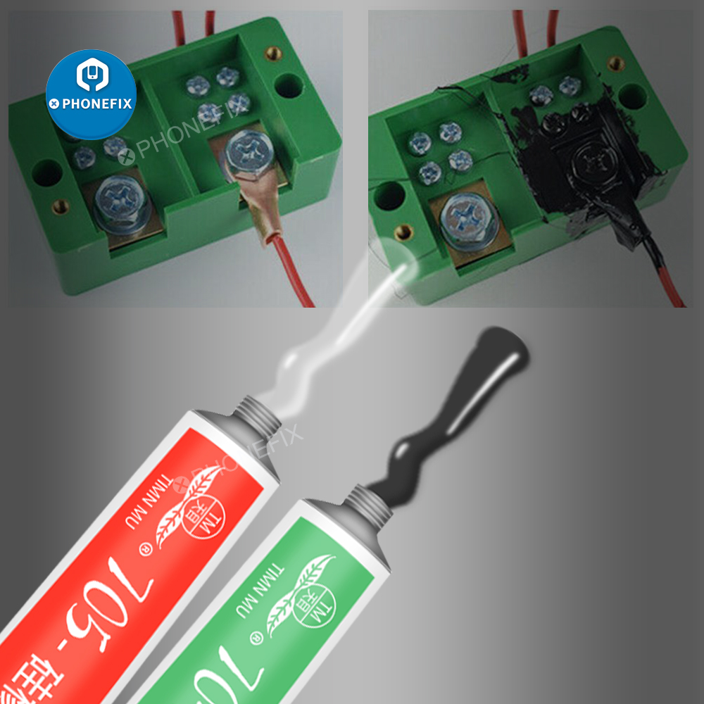 704 705 703 706, fester, hochtemperaturbeständiger Silikonkautschuk, elektronischer Dichtstoff, Dichtungskleber, wasserfester Silikonkleber