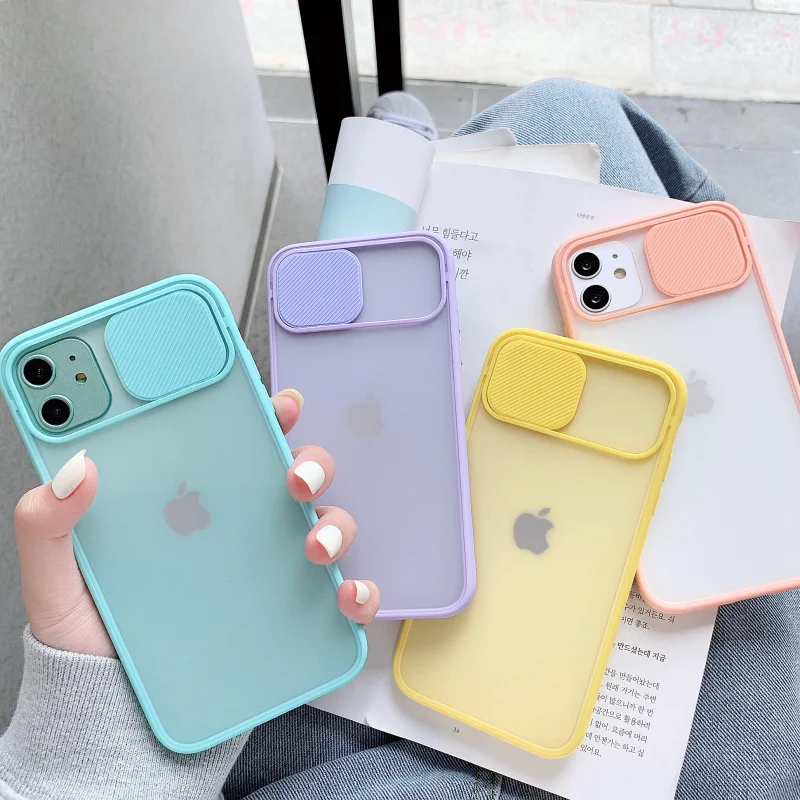 Penutup Pelindung Lensa Kamera untuk iPhone 12 Mini 11 Pro Max 8 7 6S Plus XR X Xs Max SE 2020 Casing Pada Iphone 12 11 Pro Max Casing