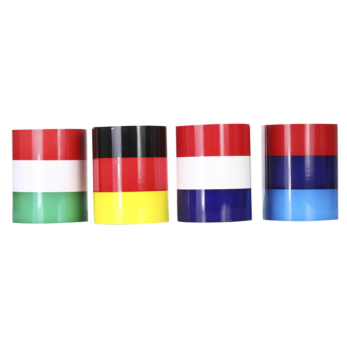 Pegatina de coche pesonalizada BMWColored Alemania Italia francés Rusia bandera nacional pegatina cuerpo vinilo calcomanía pegatinas de estilo de coche