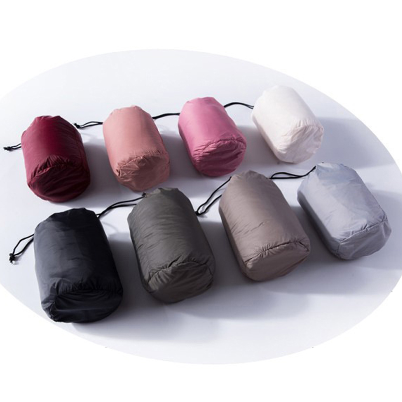 0-10 ℃ Longo ultra leve para baixo jaquetas mulheres sem mangas zíper casaco de inverno puffer pena acolchoado colete forro fino feminino coletes