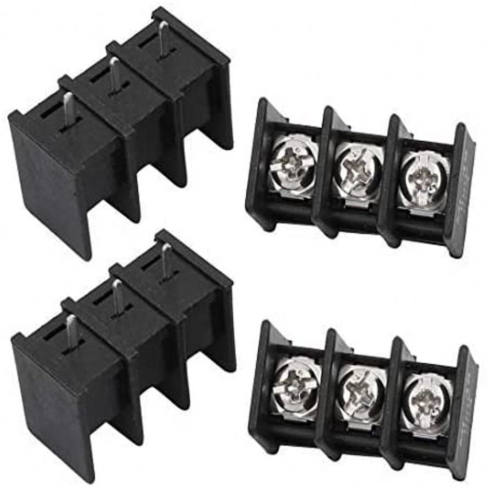 50 Stück Pitch 10 mm KF55C KF1000 Barriere-Schraube PCB-Klemmenblock gerade 2/3/4/5/6/7/8/9/10Pin-Anschlüsse