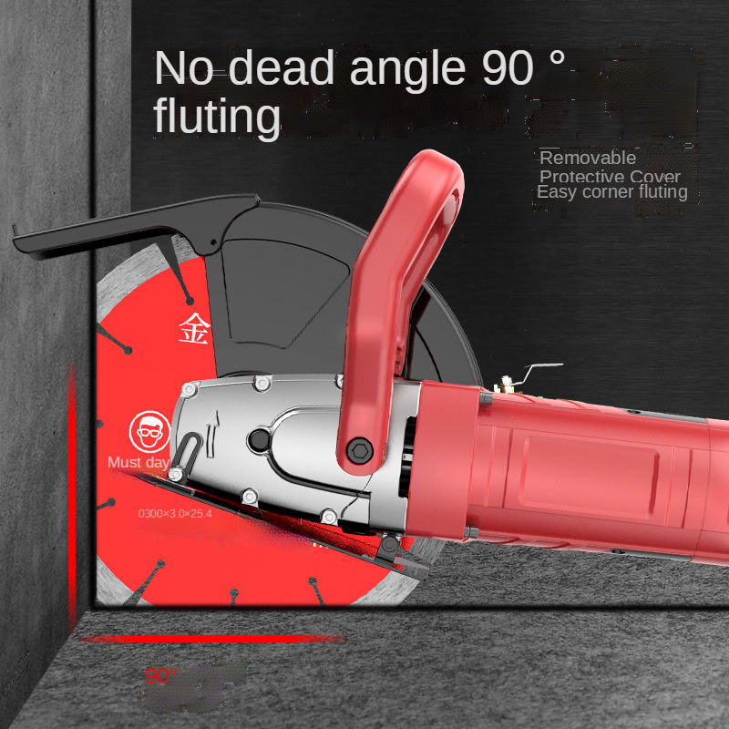 18cm 8800W 단일 칩 콘크리트 벽 절단기 대형 앵글 그라인딩 물 전기 슬롯 머신 스톤 커터