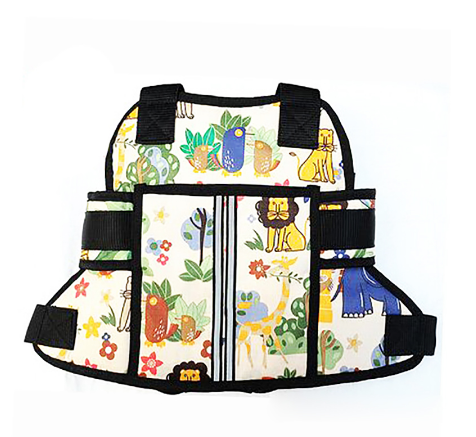 Cinto de segurança infantil para motocicleta, protetor que reflete o colete ajustável, segurança para crianças em veículos