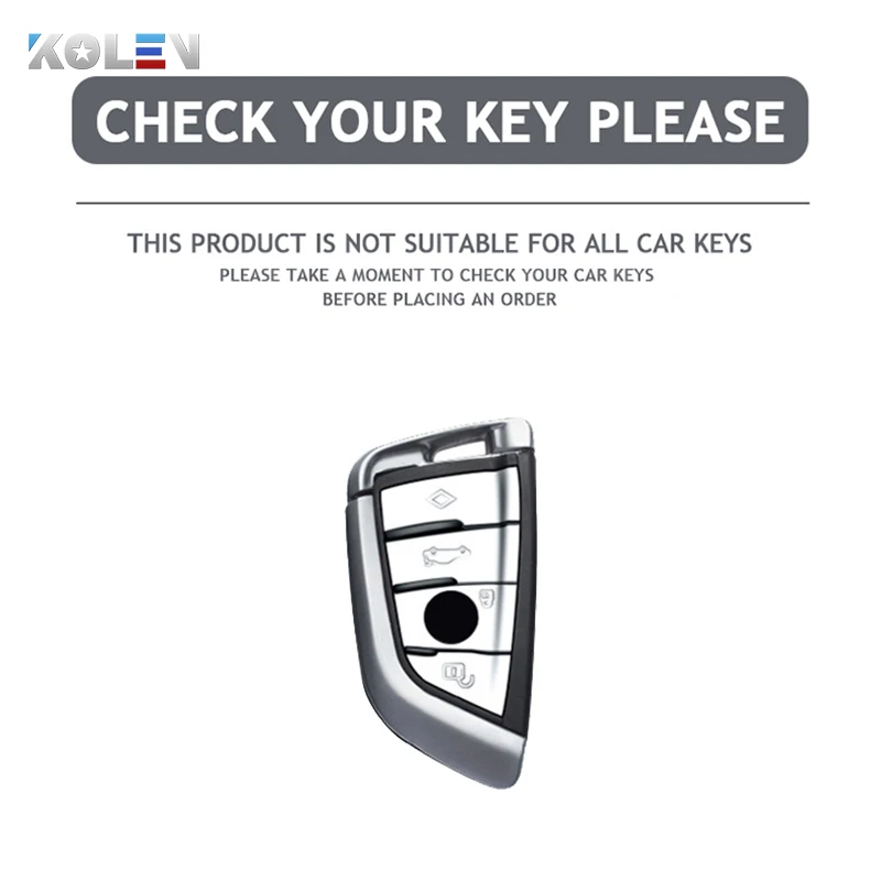 Thời Trang TPU Xe Từ Xa Chìa Khóa Bao Da Vỏ Khóa Dành Cho Xe BMW X1 X3 X5 X6 X7 1 3 5 6 7 Series G20 G30 G11 F15 F16 G01 G02 F48 Móc Khóa