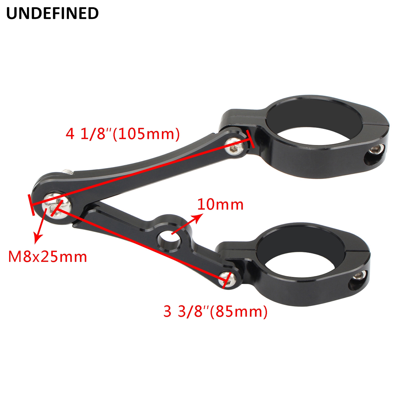 33Mm-58Mm Đèn Pha Chân Đế Gắn Kẹp Dĩa Tuýp Giá Đỡ 54Mm 49Mm 45Mm 41mm 37Mm Xe Máy Bobber Cafe Race Đa Năng