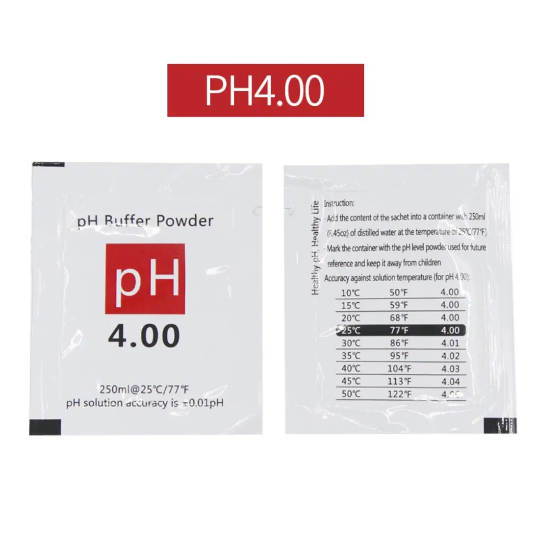 Đệm PH Bột Đo Dung Dịch Hiệu Chuẩn Ph4.00/6.86 /9.18 Hiệu Chuẩn Điểm Cho PH Kiểm Tra Đồng Hồ