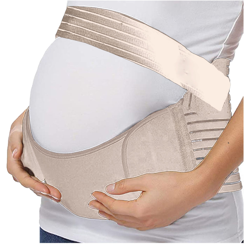 Cinto de maternidade ajustável para mulheres, cuidados com a cintura, suporte abdominal, protetor cinta, faixa abdominal, roupas traseiras, gravidez, M-3XL