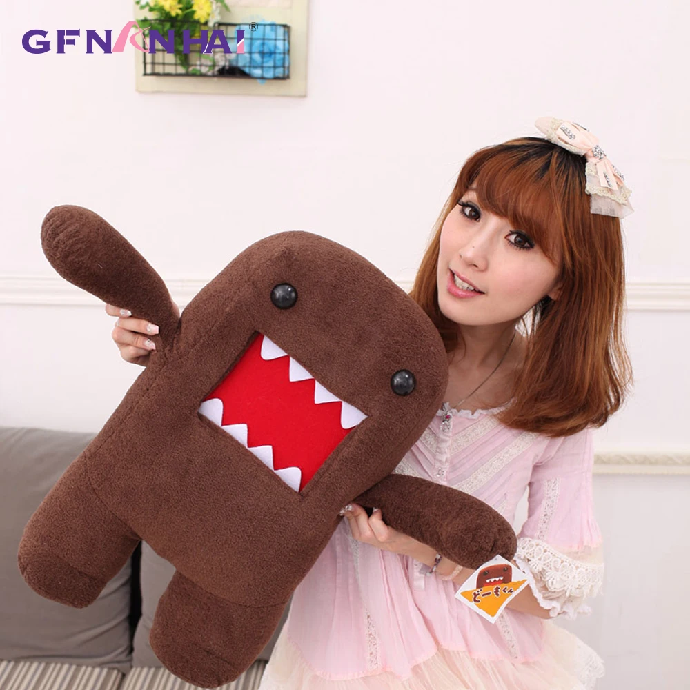 1Pc 32/42CM Nhật Bản Domo Côn Sáng Tạo Kawaii Sang Trọng Đồ Chơi Domokun Hoạt Hình Sang Trọng Búp Bê Nhồi Bông Cho Bé Sơ Sinh trẻ Em Sinh Nhật Quà Giáng Tặng