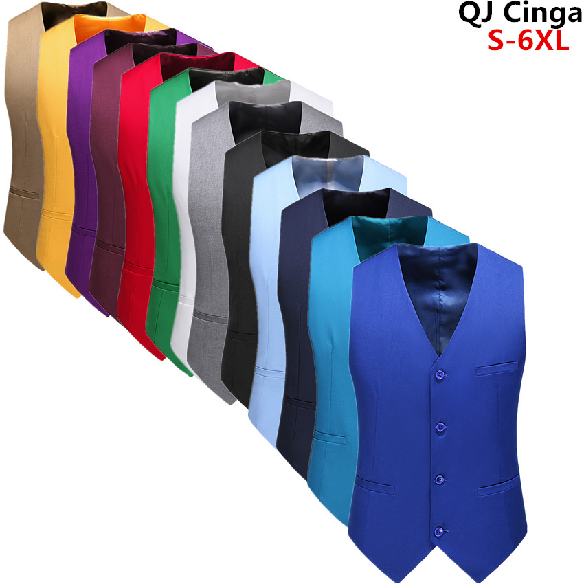 Chaleco azul real para Hombre, novedad de 2022, chalecos ajustados con cuello de pico, chalecos formales para Hombre, esmoquin para boda y negocios, Chaleco para Hombre 6xl