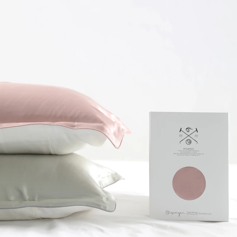 100% Nguyên Chất Thực Lụa Áo Gối Dâu Tằm Tự Nhiên Gối