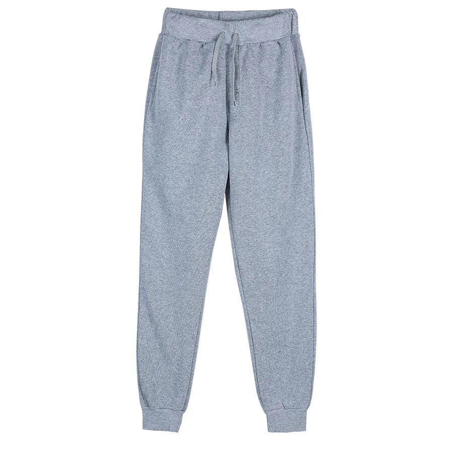 ผู้ชายกีฬาการฝึกอบรม Joggers Casual หลวม Fit Sweatpants ฤดูใบไม้ผลิฤดูใบไม้ร่วงขนแกะเรียงรายกางเกงเอวยางยืดกางเกง Drawstring