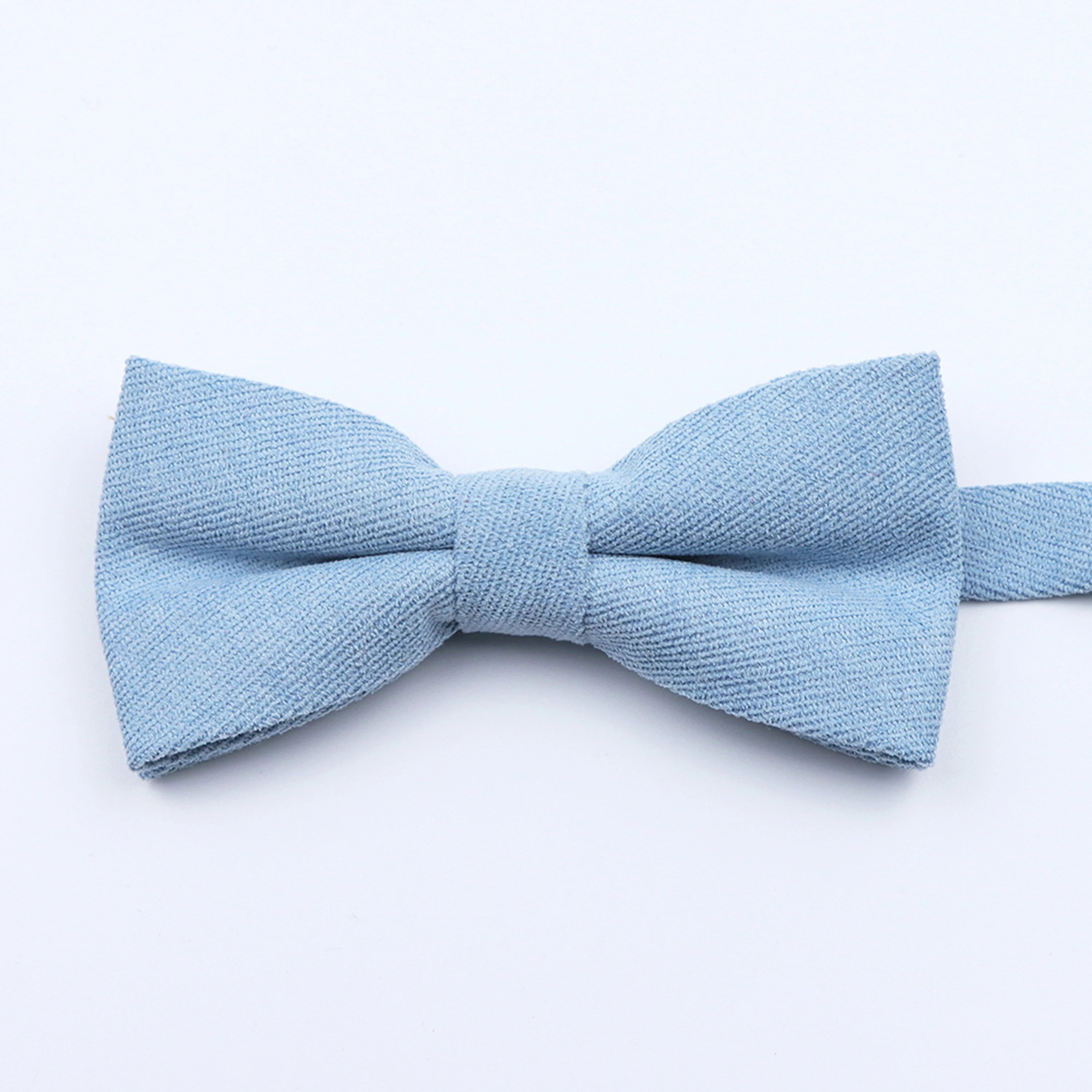 คลาสสิกที่มีสีสันเด็ก Bowties Super Soft กํามะหยี่ Corduroy งานแต่งงานเด็ก Bow Tie โรแมนติกสีฟ้าสีชมพูสีแดงผีเสื้อ Cravat