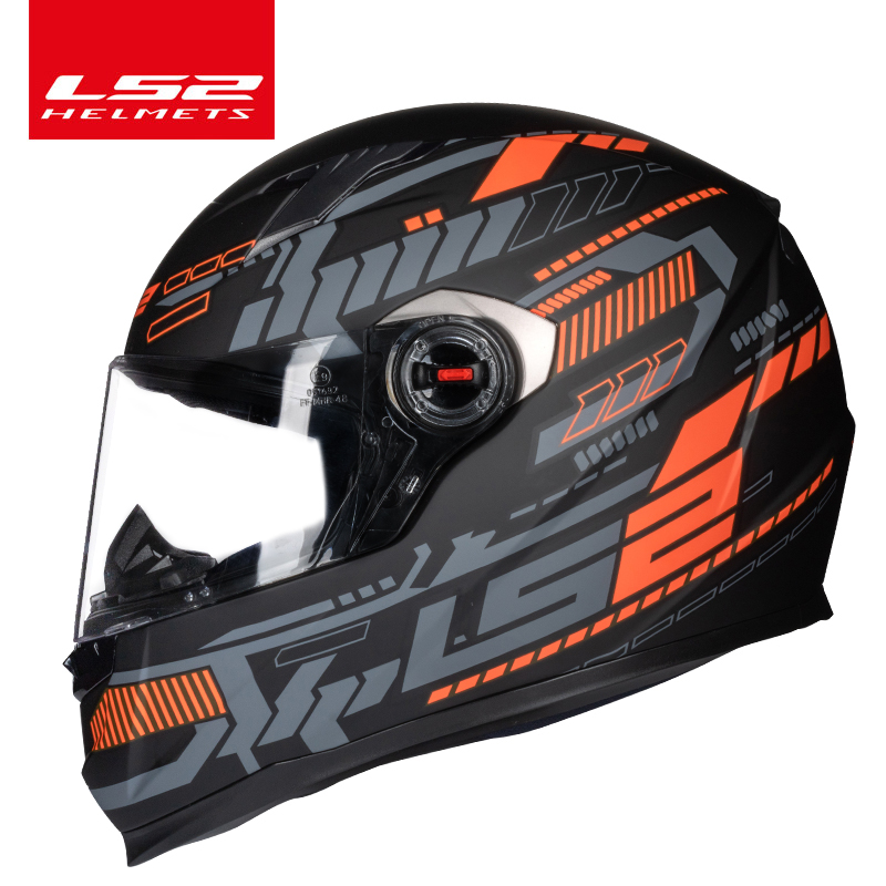 LS2 FF358 Full Face Motorcycle Helmet ls2 motocross racing helmets ECE Certification man woman casco moto casque