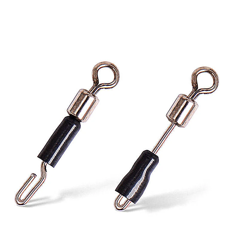 20 Cái/lốc Chịu Lực Xoay Lưỡi Câu Đầu Nối Nhanh Vòng Kim Lăn Dây Câu Cá Nhanh Chóng Liên Kết Cá Chép Phụ Kiện Câu Cá