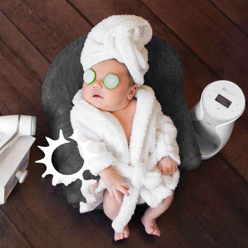 Mini sofá para braços de bebê, acessório fotográfico de brinquedo para bebês recém-nascidos 3 estilos